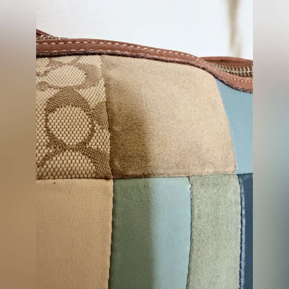 Y2K Coach Patchwork Shoulder Bag 7048 - Picture 3 of 14